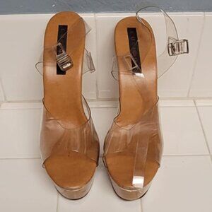 Lucious platform heels